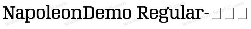 NapoleonDemo Regular字体转换